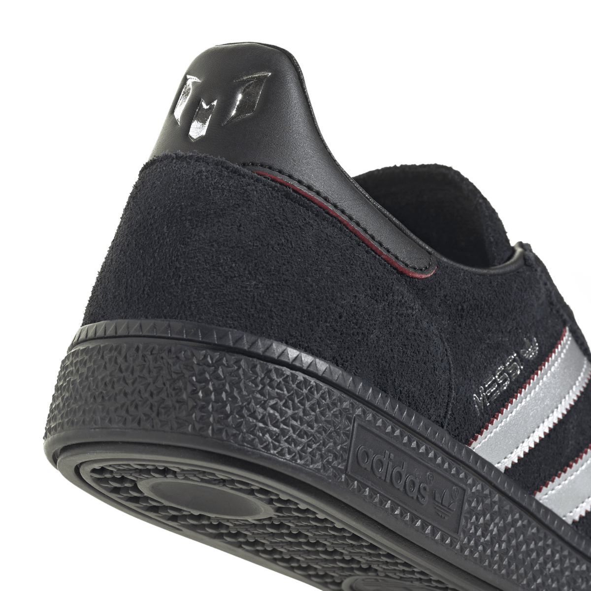 Overkicks - Adidas Handball Spezial Messi Black Silver Metallic (KI4548) - detalle