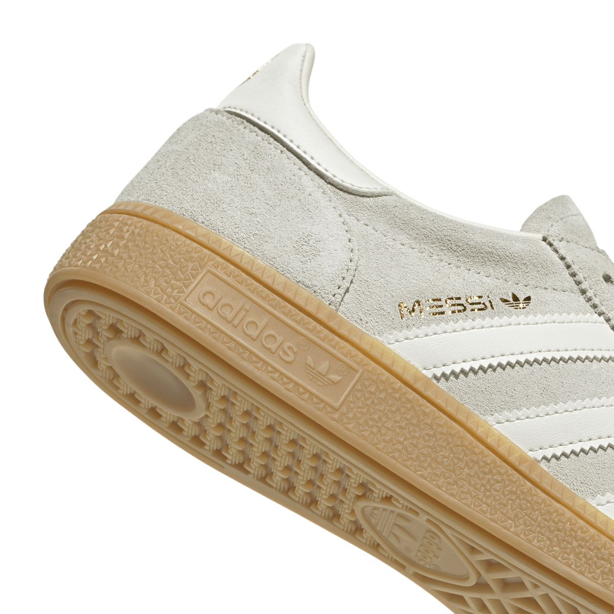 Overkicks - Adidas Handball Spezial Messi Ivory (KI4549) - detalle
