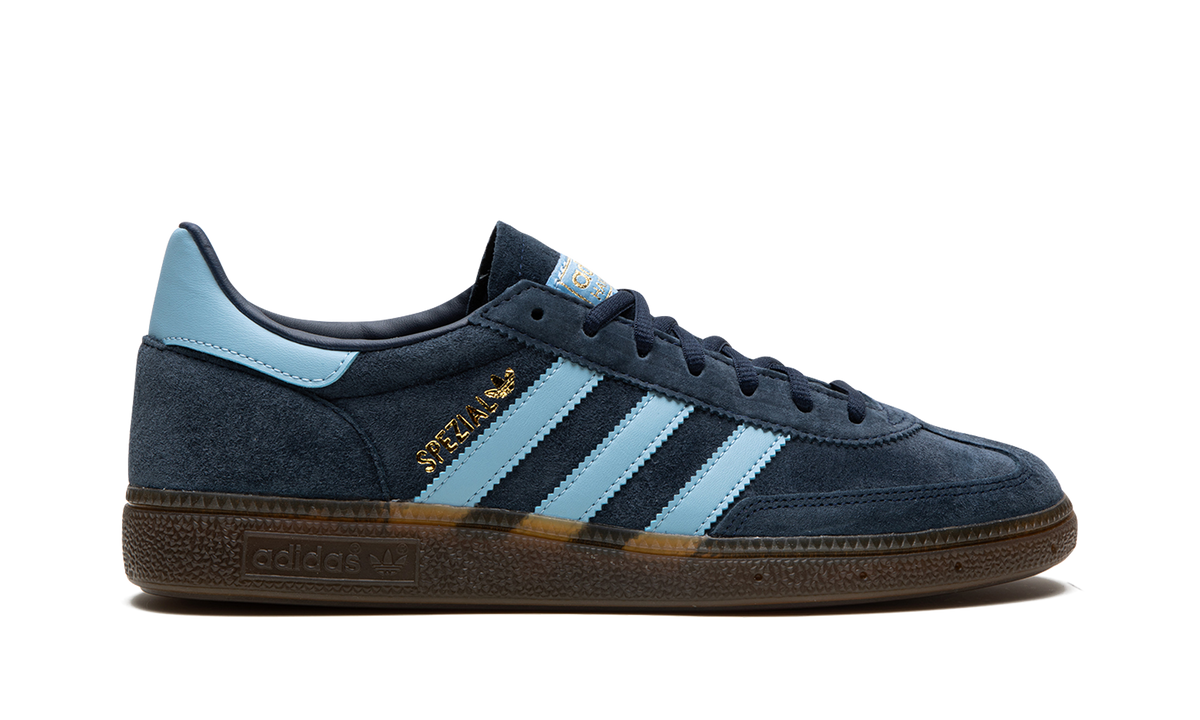 Overkicks - Adidas Handball Spezial Navy Gum (BD7633) - detalle lateral interior