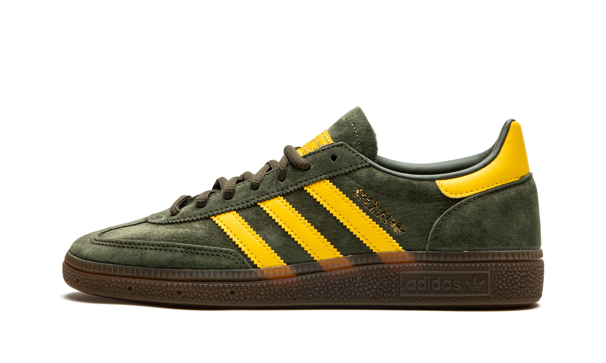 Overkicks - Adidas Handball Spezial Night Cargo Tribe Yellow (EF5748) - vista lateral
