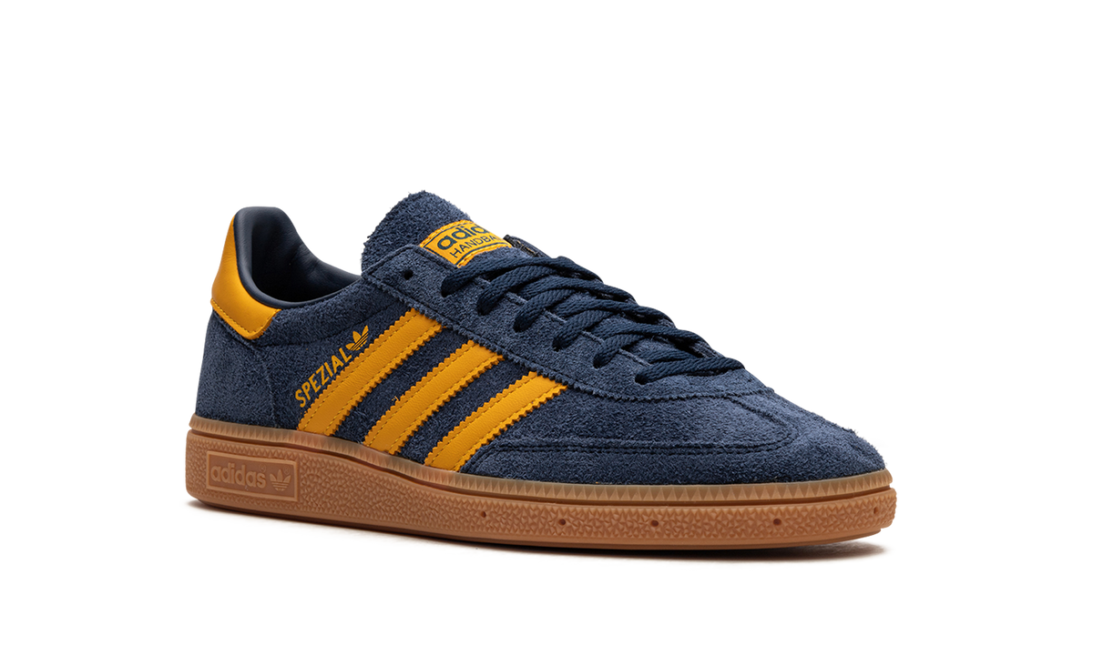 Overkicks - Adidas Handball Spezial Night Indigo Yellow (IF6565) - detalle lateral interior