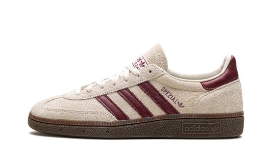 Overkicks - Adidas Handball Spezial Off White Collegiate Burgundy (JH8699) - vista lateral