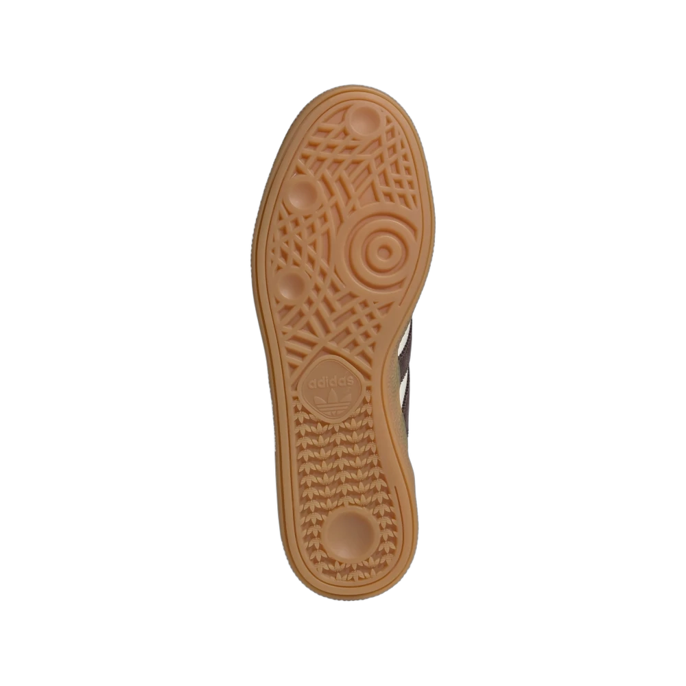 Overkicks - Adidas Handball Spezial Off-White Dark Brown (IE3709) - detalle suela