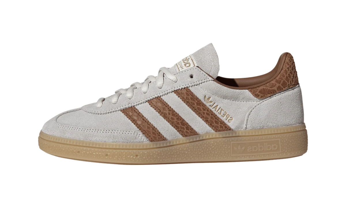 Overkicks - Adidas Handball Spezial Off White Dusky Bronze (IH1511) - vista lateral