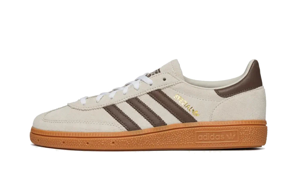 Overkicks - Adidas Handball Spezial Off-White Earth Strata Gum (JQ8903) - vista lateral