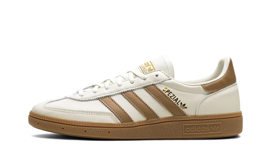 Overkicks - Adidas Handball Spezial Off White Gum (IF4265) - vista lateral