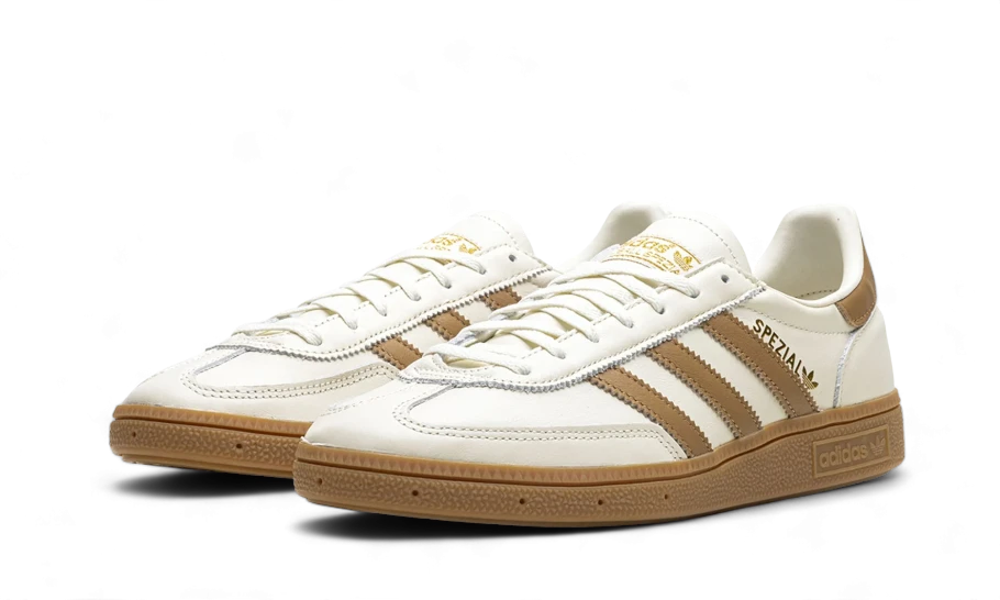 Overkicks - Adidas Handball Spezial Off White Gum (IF4265) - vista trasera