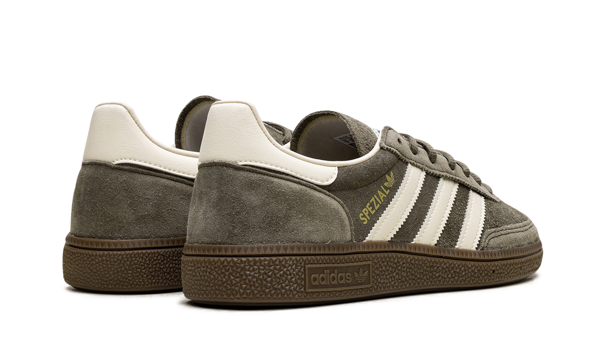 Overkicks - Adidas Handball Spezial Olive Strata Cream White (JR2121) - par completo