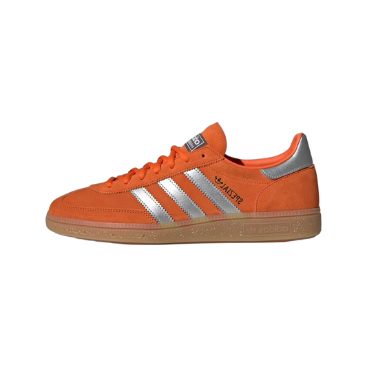 Overkicks - Adidas Handball Spezial Orange Silver (JH7557) - vista lateral