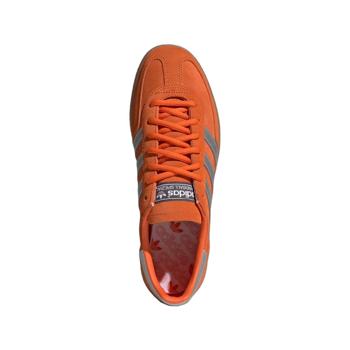 Overkicks - Adidas Handball Spezial Orange Silver (JH7557) - vista trasera