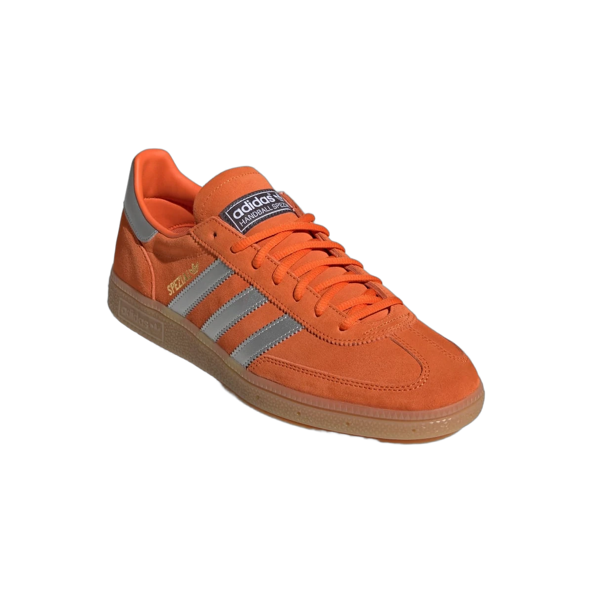 Overkicks - Adidas Handball Spezial Orange Silver (JH7557) - detalle suela