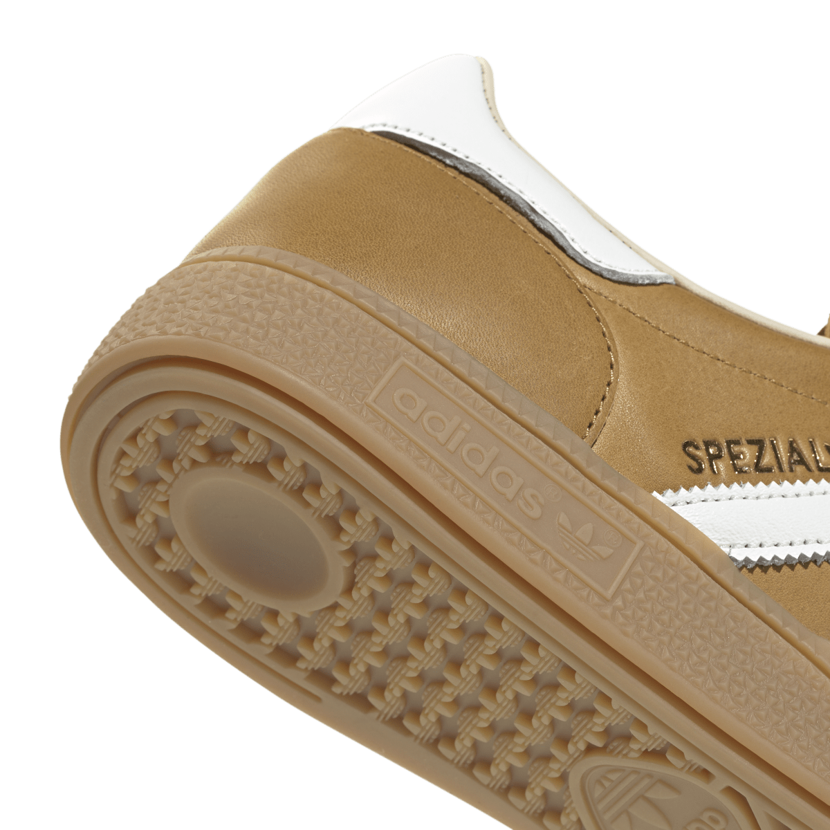 Overkicks - Adidas Handball Spezial Preloved Bronze White Gum (KI8580) - detalle lateral interior