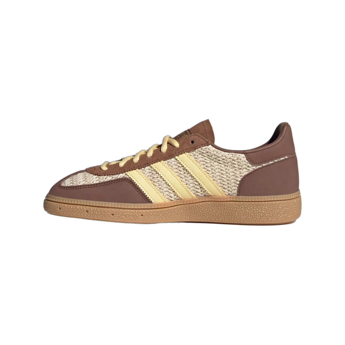 Overkicks - Adidas Handball Spezial Preloved Brown Orange Tint Gum (JQ8411) - detalle talón