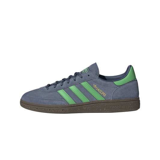 Overkicks - Adidas Handball Spezial Preloved Ink Semi Screaming Green (JH5437) - vista lateral