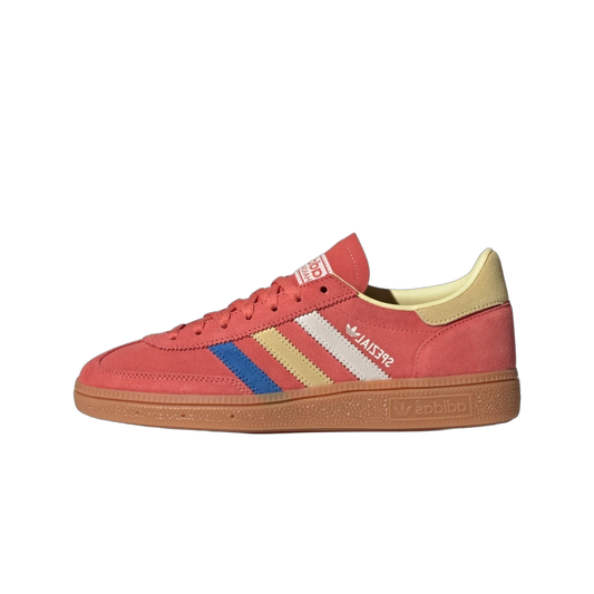 Overkicks - Adidas Handball Spezial Preloved Scarlet Almost Yellow (IE1328) - vista lateral