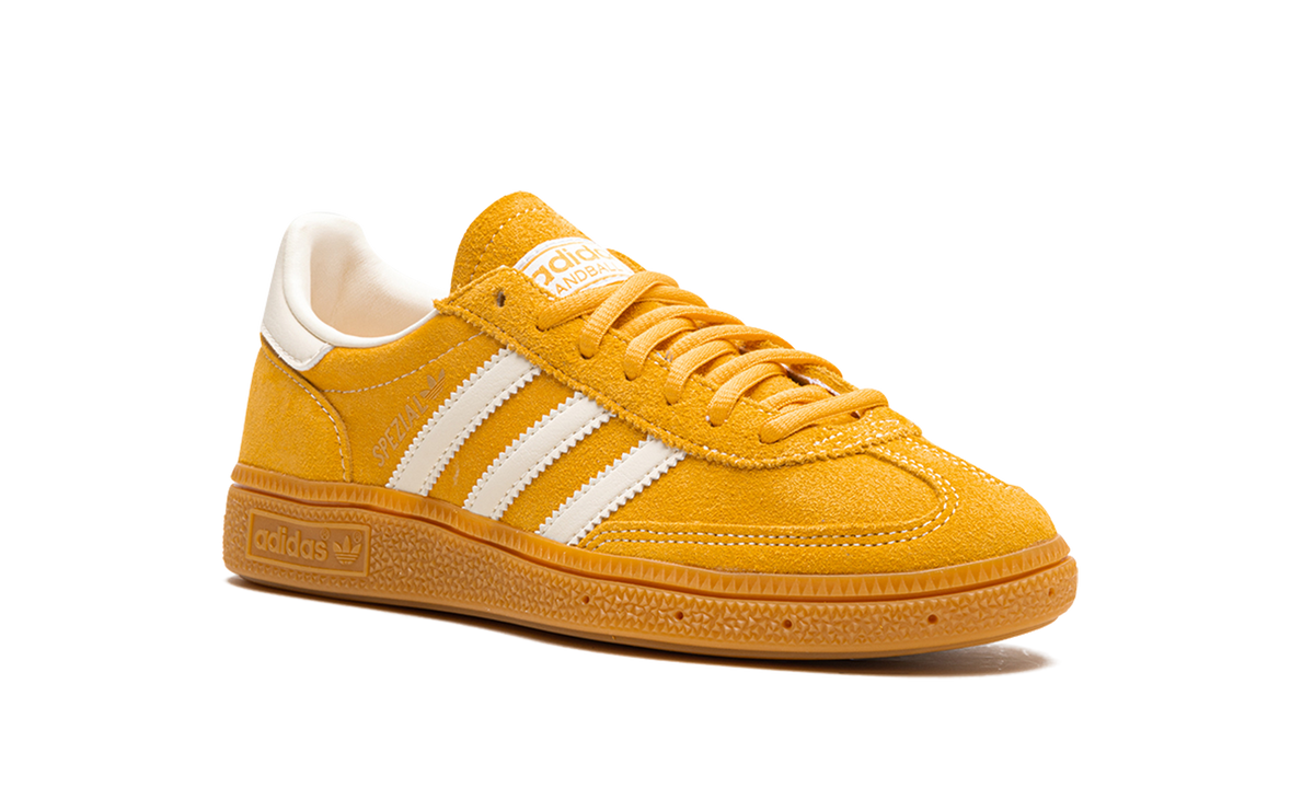 Overkicks - Adidas Handball Spezial Preloved Yellow (IF7088) - detalle lateral interior
