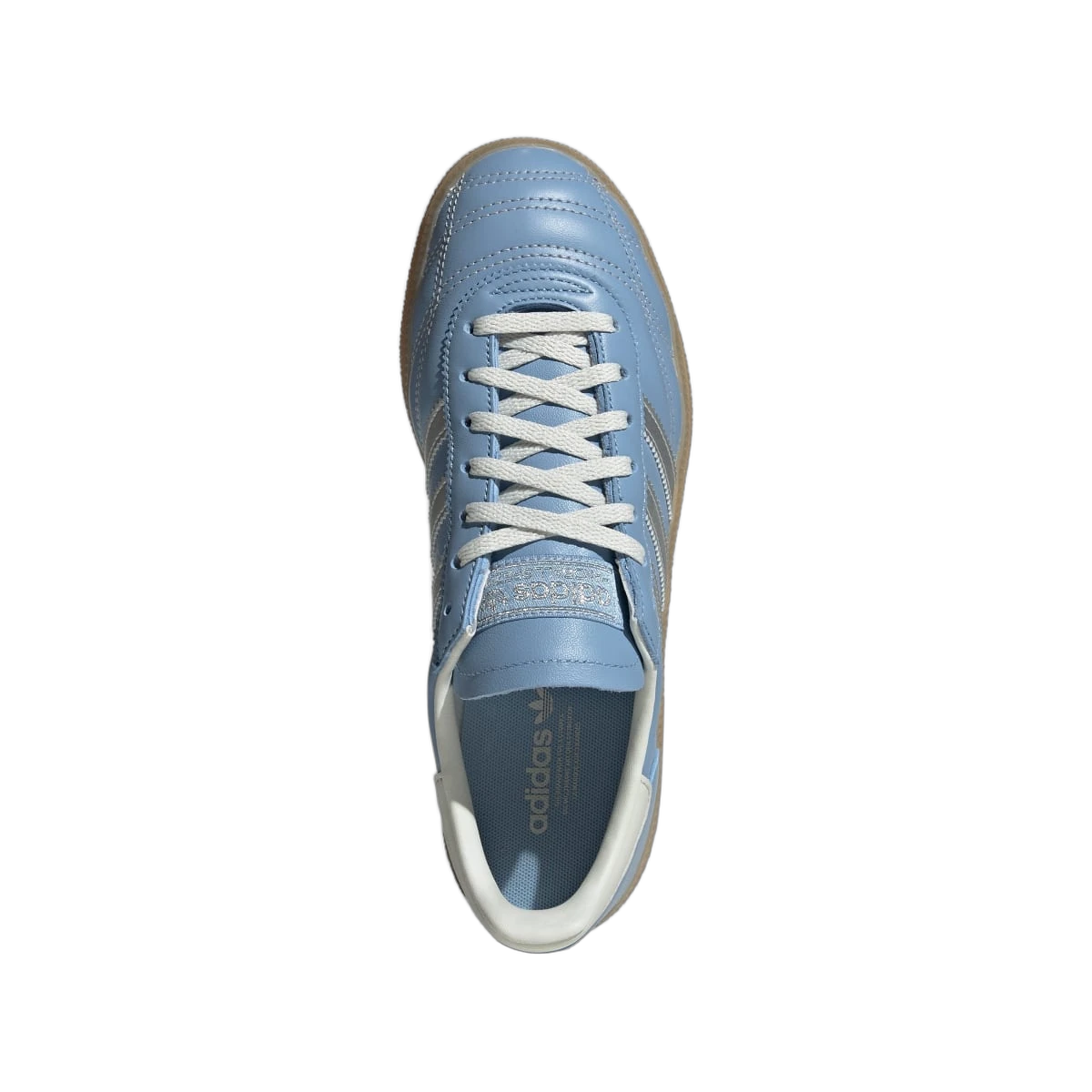 Overkicks - Adidas Handball Spezial Quilted Stitching Ash Blue Silver (JR3728) - vista trasera