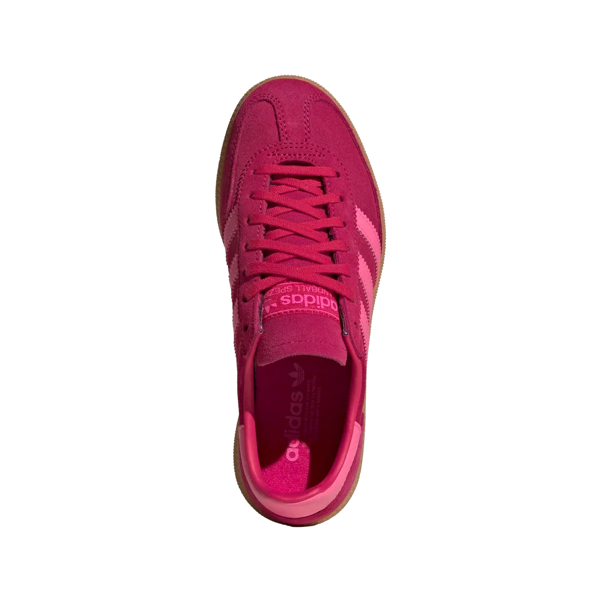 Overkicks - Adidas Handball Spezial Ruby Red Lucid Pink Gum (GS) (JP7999) - imagen 3