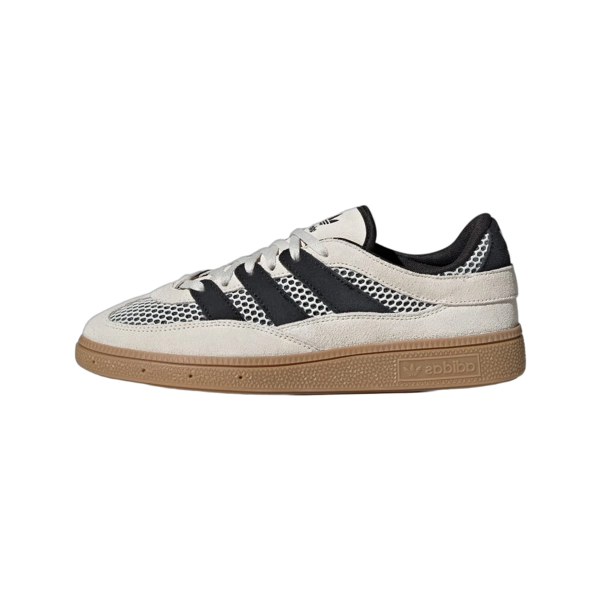 Overkicks - Adidas Handball Spezial ST Off White Core Black Cloud White (JI2608) - vista lateral