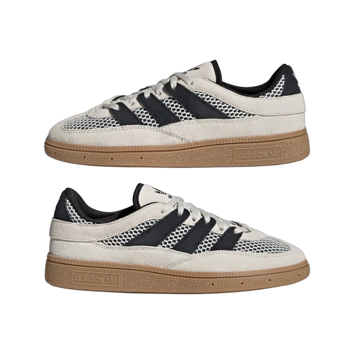 Overkicks - Adidas Handball Spezial ST Off White Core Black Cloud White (JI2608) - detalle lateral interior