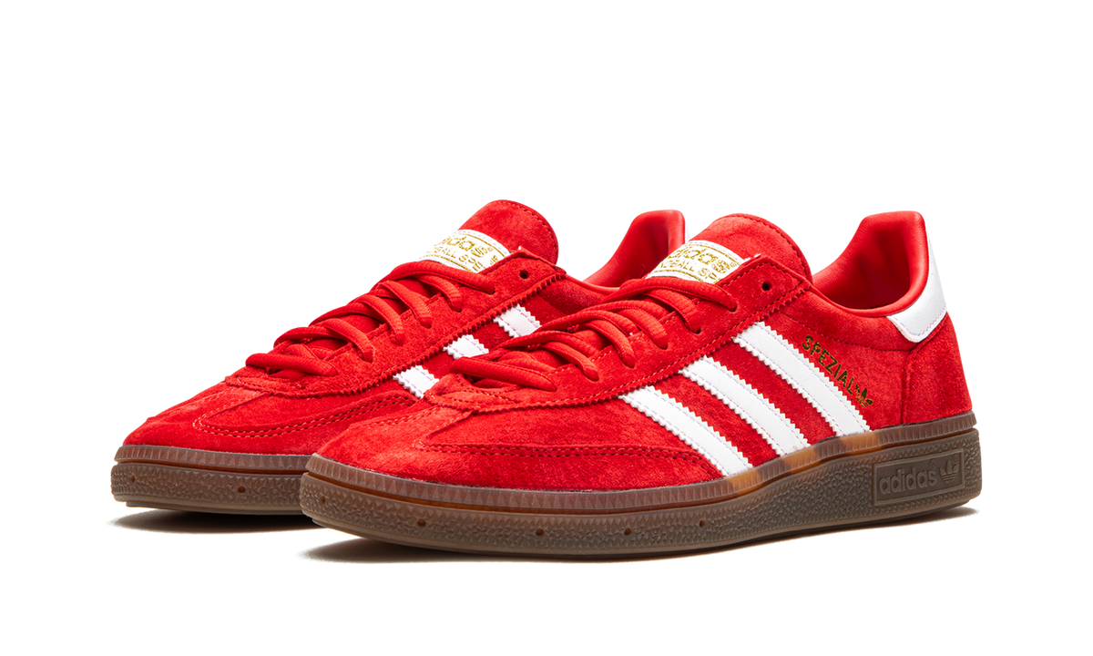 Overkicks - Adidas Handball Spezial Scarlet Gum (FV1227) - vista trasera