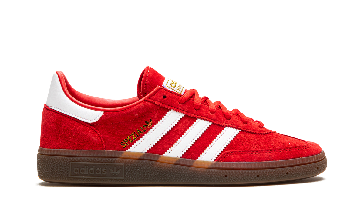 Overkicks - Adidas Handball Spezial Scarlet Gum (FV1227) - detalle talón