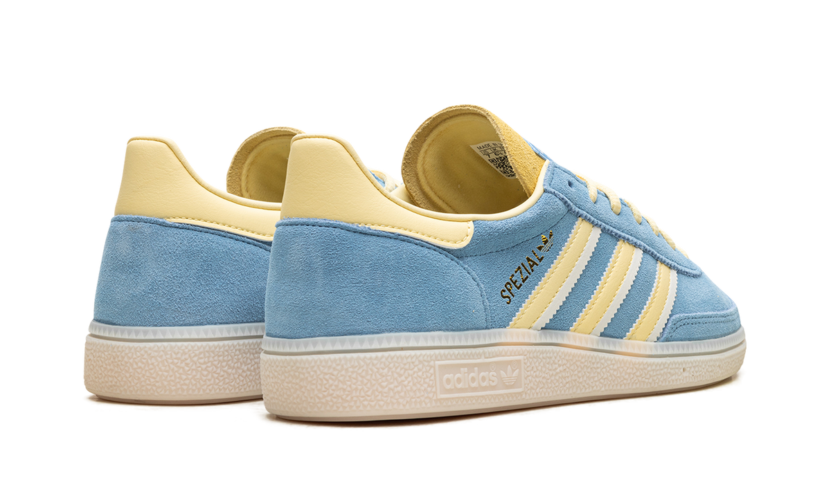 Overkicks - Adidas Handball Spezial Semi Blue Burst Almost Yellow (IG6276) - par completo