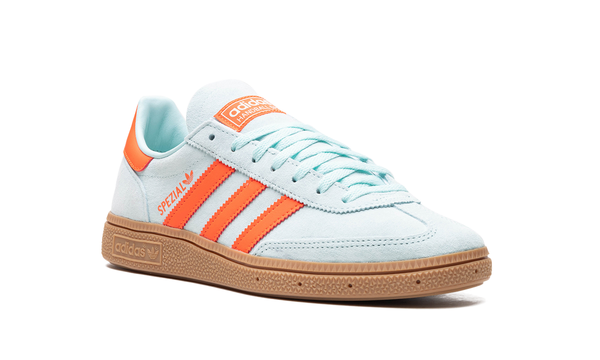 Overkicks - Adidas Handball Spezial Semi Flash Aqua (IH5374) - detalle lateral interior