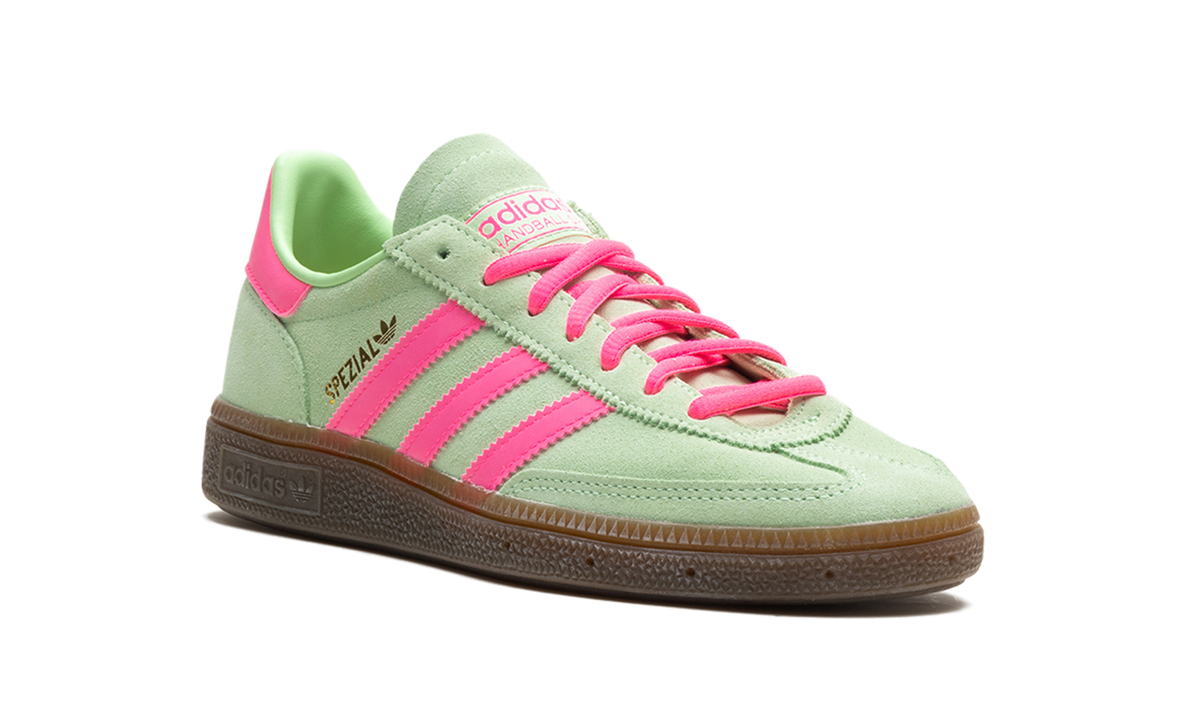 Overkicks - Adidas Handball Spezial Semi Green Spark (IH7498) - detalle lateral interior