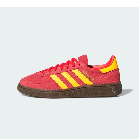 Overkicks - Adidas Handball Spezial Semi Lucid Red Tangerine Gum (JP9554) - vista lateral