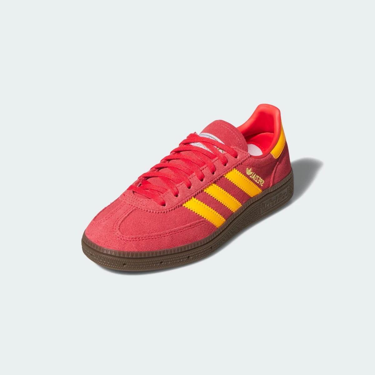 Overkicks - Adidas Handball Spezial Semi Lucid Red Tangerine Gum (JP9554) - vista trasera