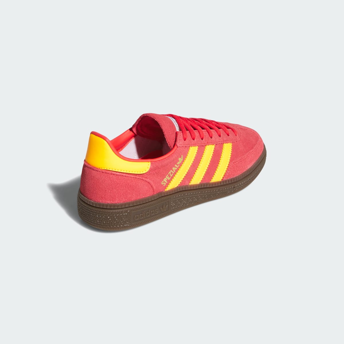 Overkicks - Adidas Handball Spezial Semi Lucid Red Tangerine Gum (JP9554) - vista superior