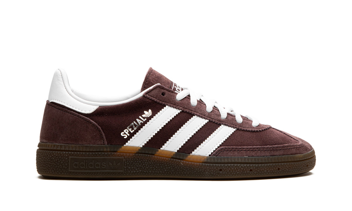 Overkicks - Adidas Handball Spezial Shadow Brown Gum (IF8914) - detalle talón