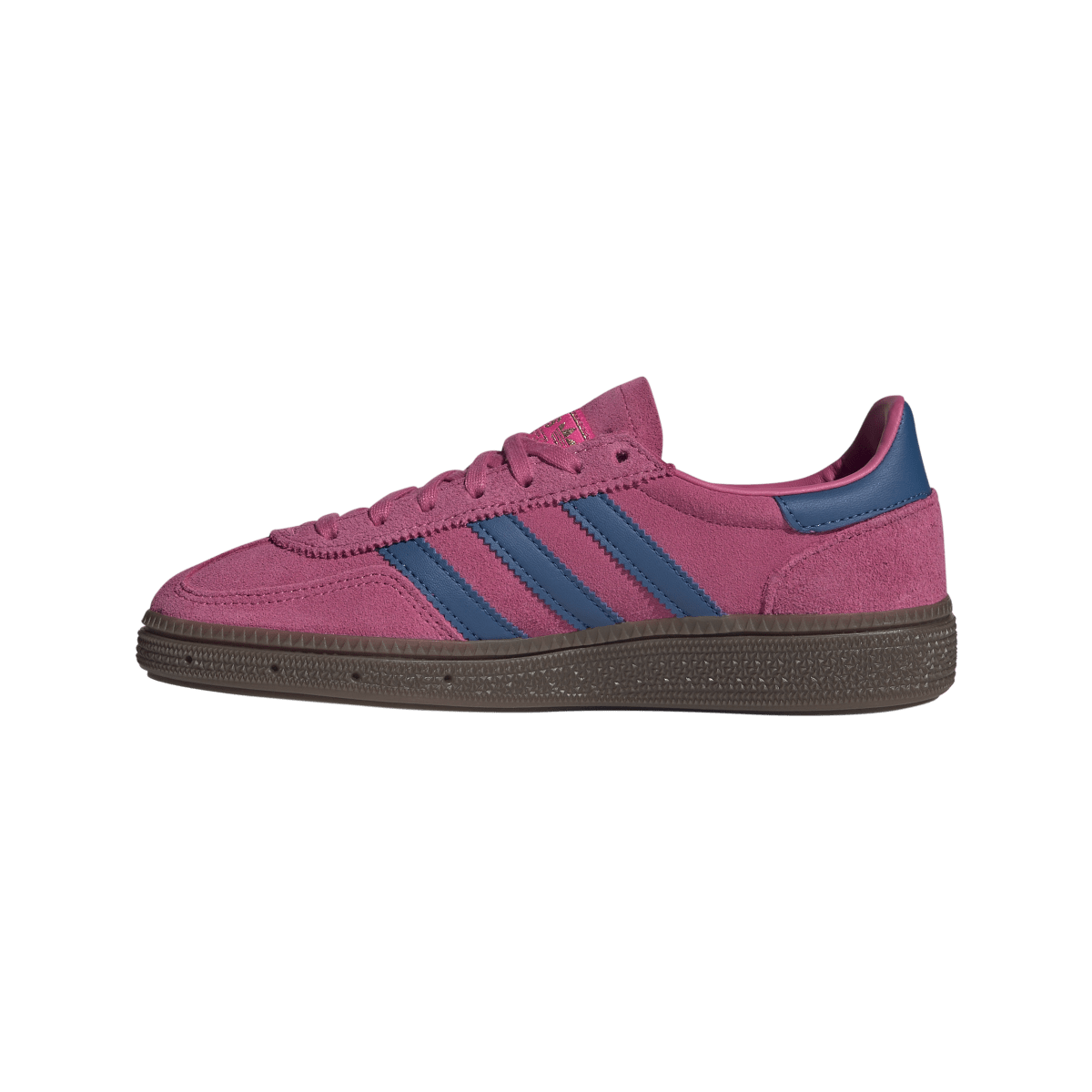 Overkicks - Adidas Handball Spezial Shock Pink Dark Marine Gum (JP9552) - detalle talón