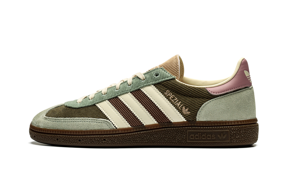 Overkicks - Adidas Handball Spezial Silver Green Magic Mauve (IH4891) - vista lateral