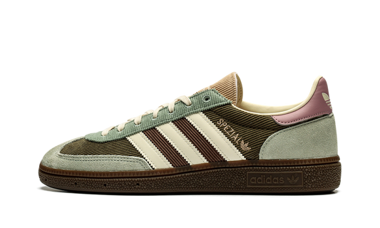 Overkicks - Adidas Handball Spezial Silver Green Magic Mauve (IH4891) - vista lateral