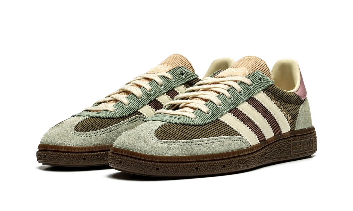 Overkicks - Adidas Handball Spezial Silver Green Magic Mauve (IH4891) - vista trasera