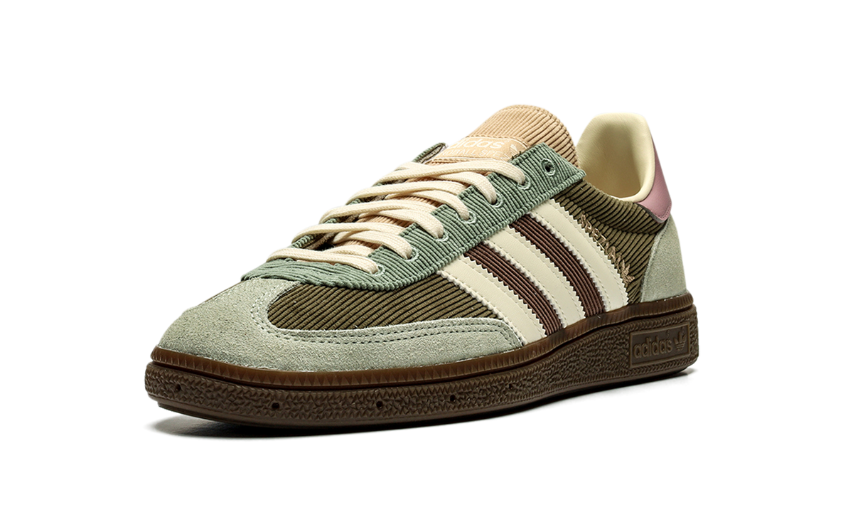 Overkicks - Adidas Handball Spezial Silver Green Magic Mauve (IH4891) - detalle suela
