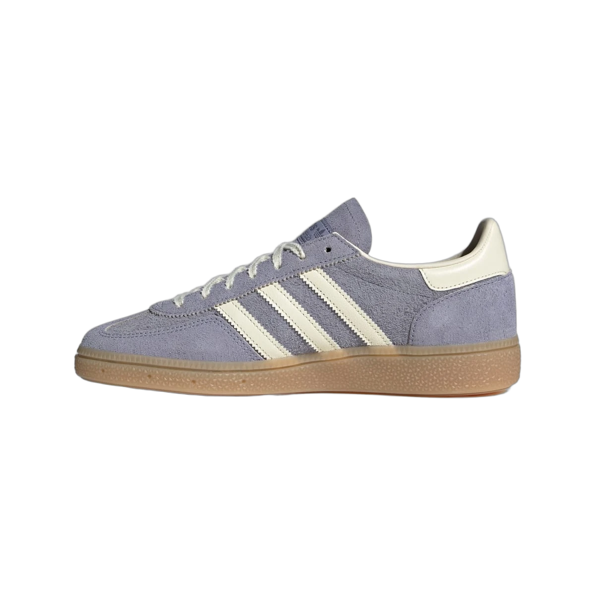 Overkicks - Adidas Handball Spezial Silver Violet Cream White (JR0849) - detalle talón