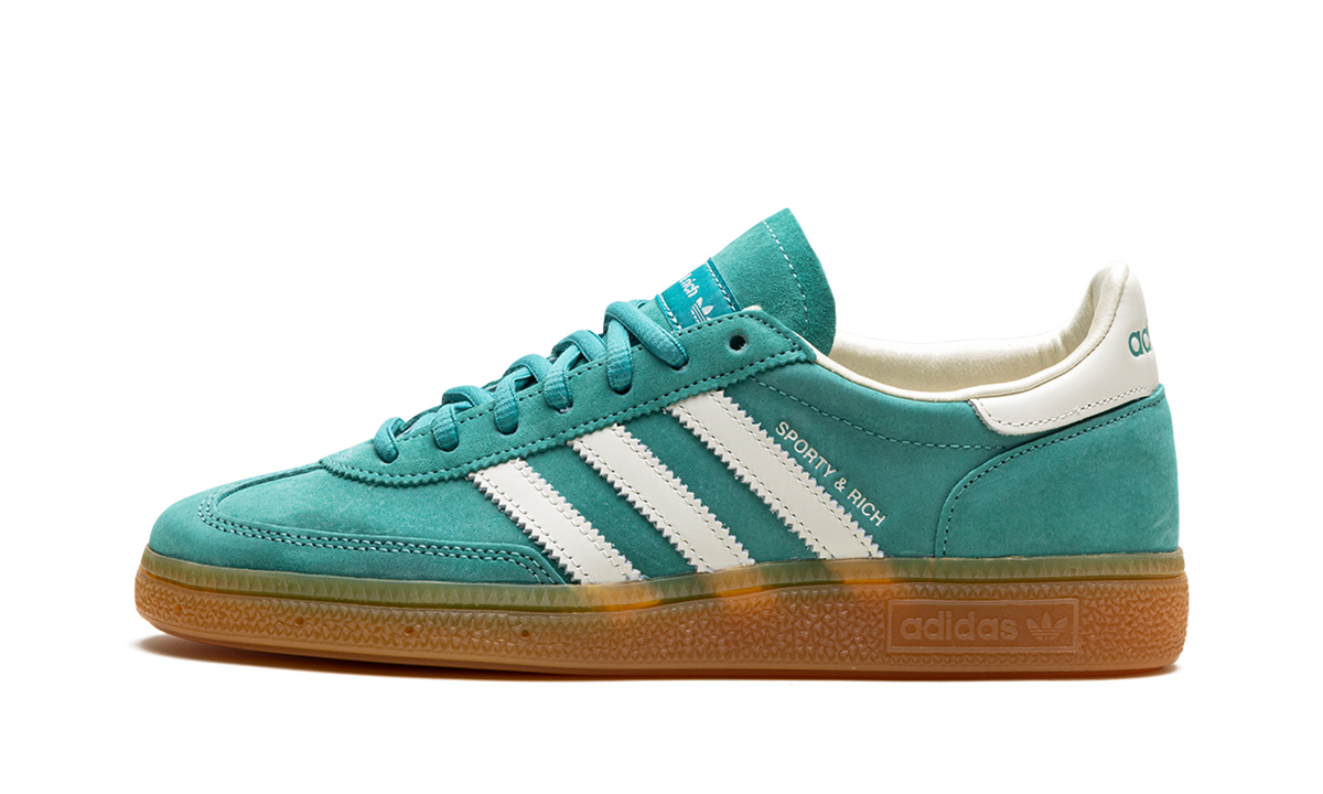 Overkicks - Adidas Handball Spezial Sporty & Rich Green (IH2148) - vista lateral