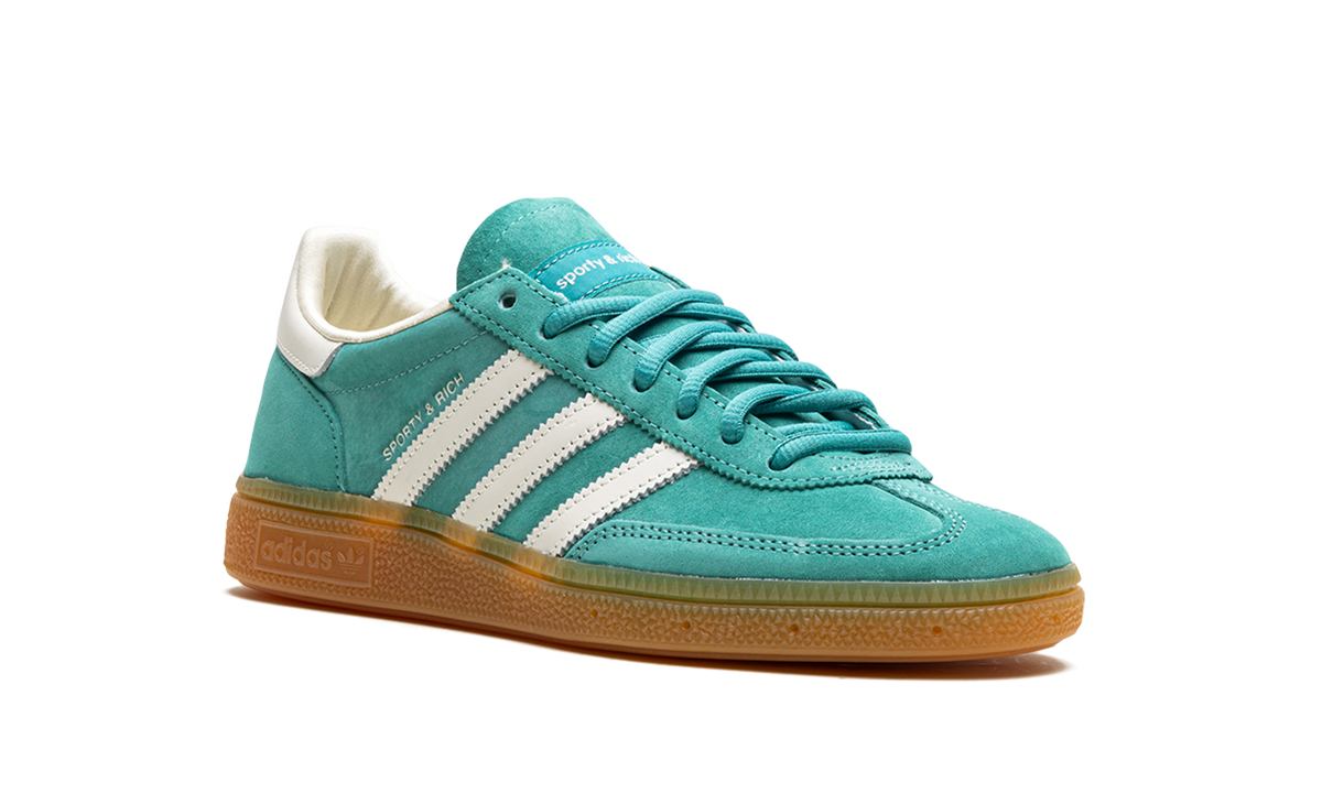 Overkicks - Adidas Handball Spezial Sporty & Rich Green (IH2148) - detalle lateral interior