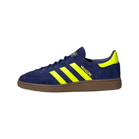 Overkicks - Adidas Handball Spezial Victory Blue Solar Yellow Gold Metallic (JR3845) - vista lateral
