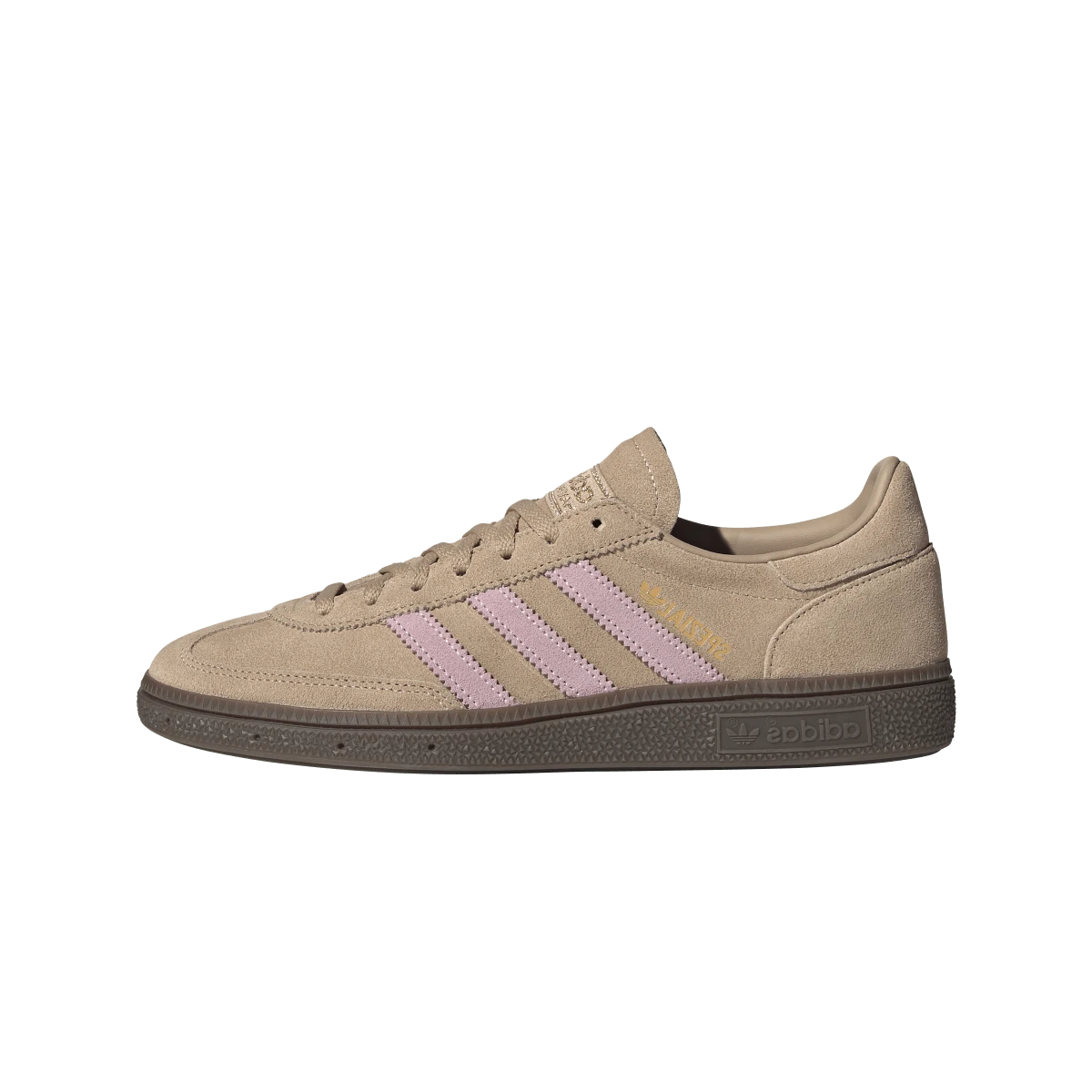 Overkicks - Adidas Handball Spezial Warm Sandstone Clear Pink (JI2651) - vista lateral