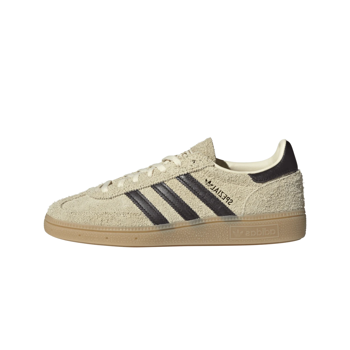 Overkicks - Adidas Handball Spezial Warm Vanilla Aurora Coffee (KK0932) - vista lateral