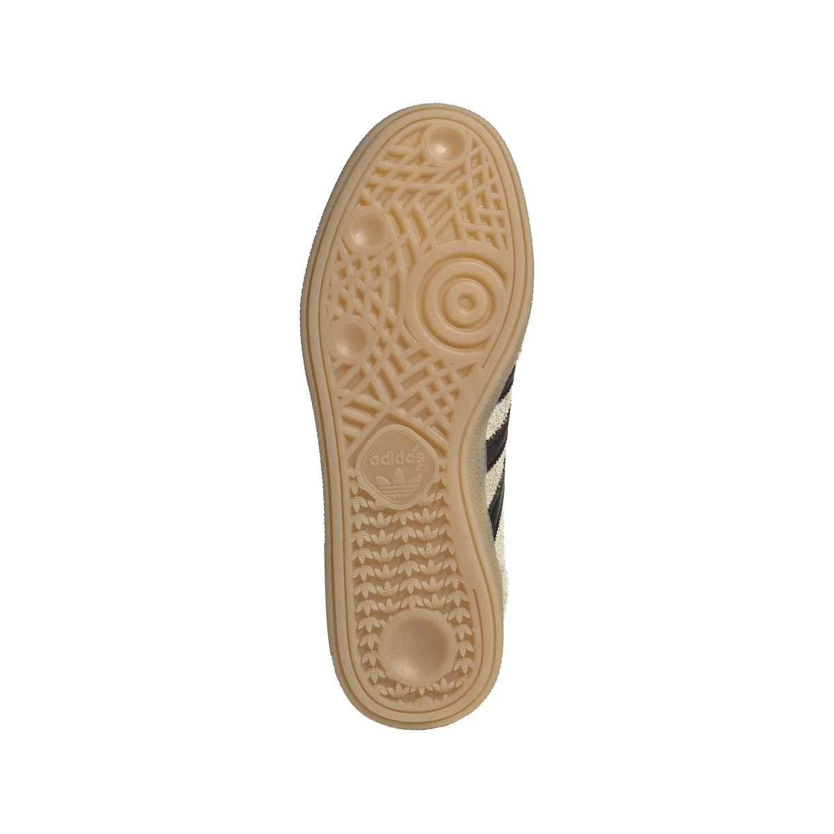 Overkicks - Adidas Handball Spezial Warm Vanilla Aurora Coffee (KK0932) - detalle suela