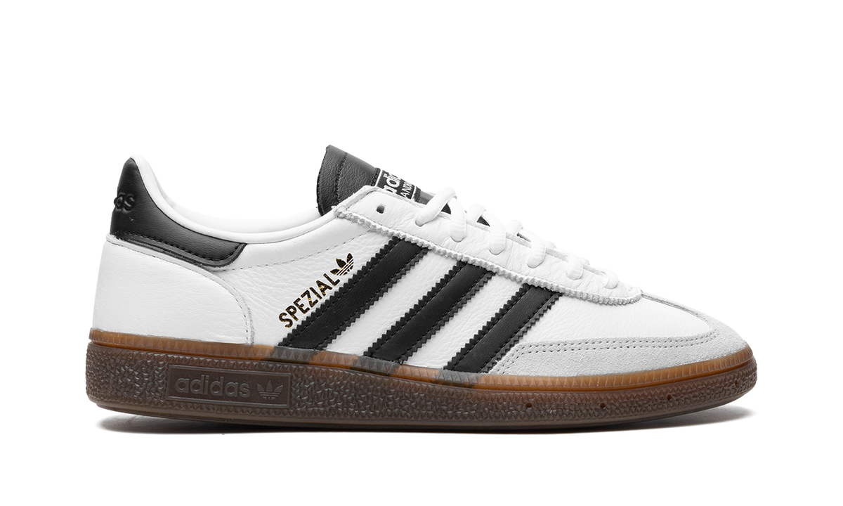 Overkicks - Adidas Handball Spezial White Black Gum (IE3403) - detalle talón