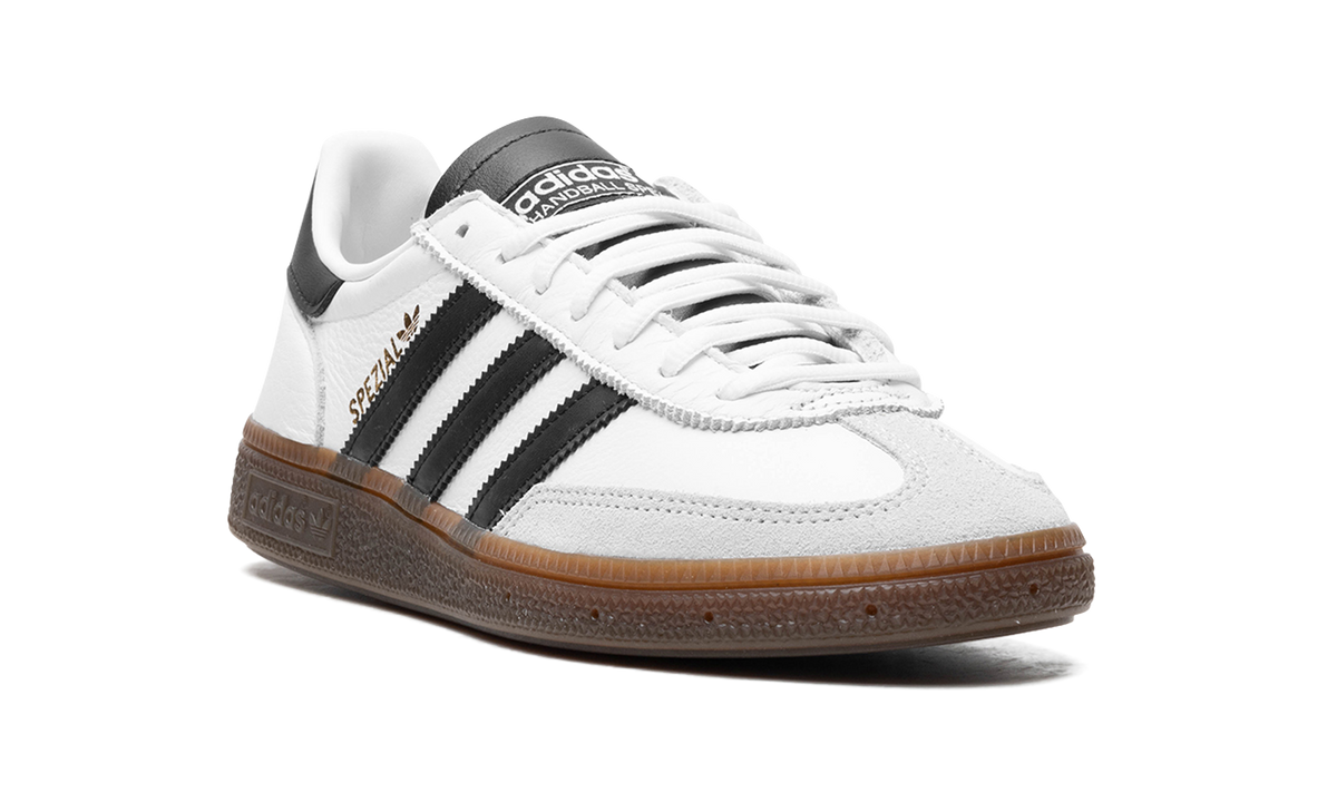 Overkicks - Adidas Handball Spezial White Black Gum (IE3403) - detalle lateral interior
