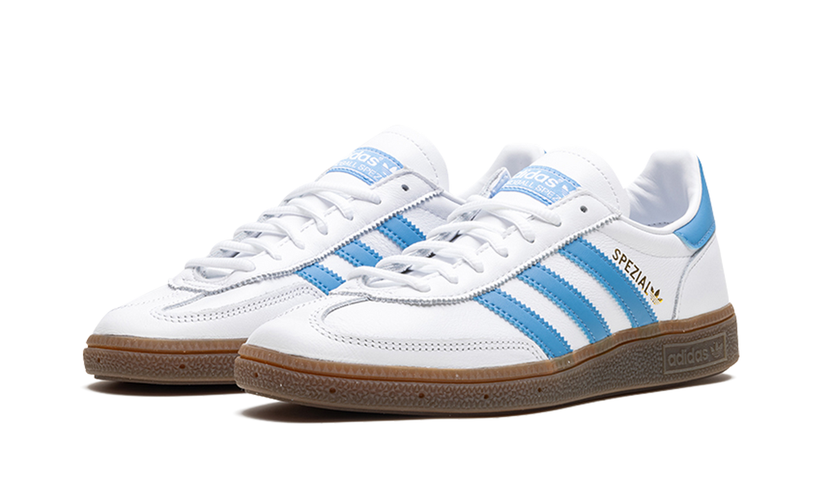 Overkicks - Adidas Handball Spezial White Light Blue (IE3607) - vista trasera