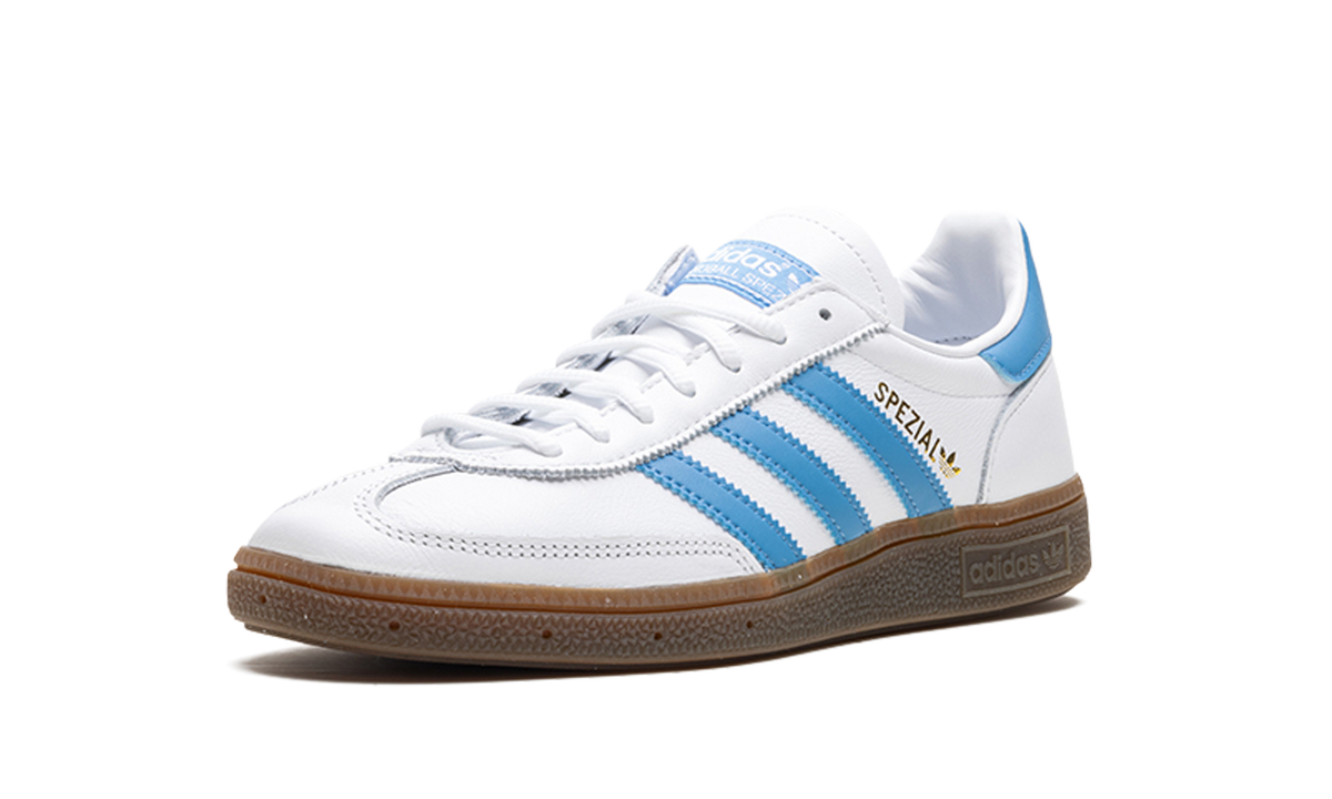 Overkicks - Adidas Handball Spezial White Light Blue (IE3607) - detalle suela