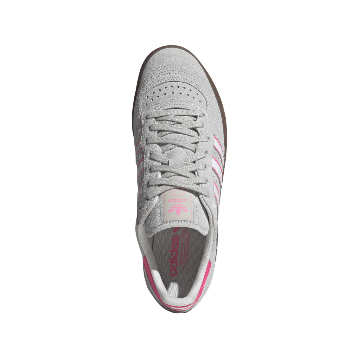 Overkicks - Adidas Handball Top Grey White Lucid Pink (JR3656) - par completo